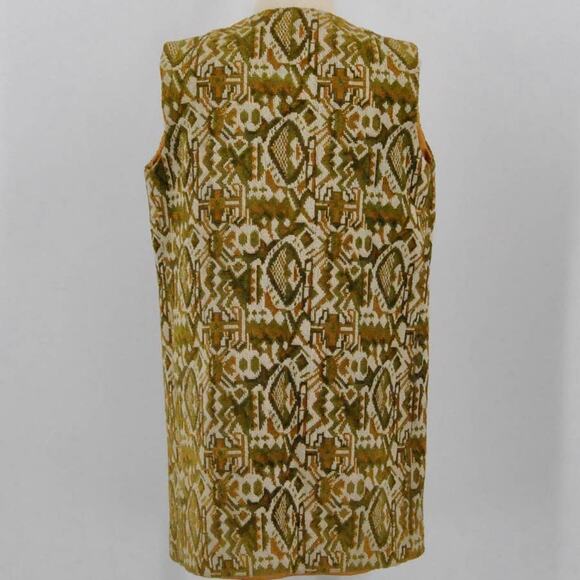 Vintage Homemade Tapestry Vest - Picture 3 of 5